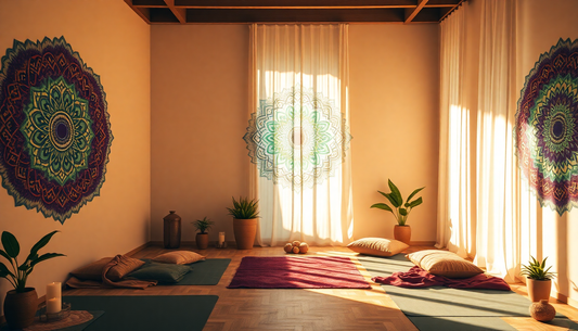 Elevate Your Space: Infusing Spiritual Serenity with Mandala Designs
